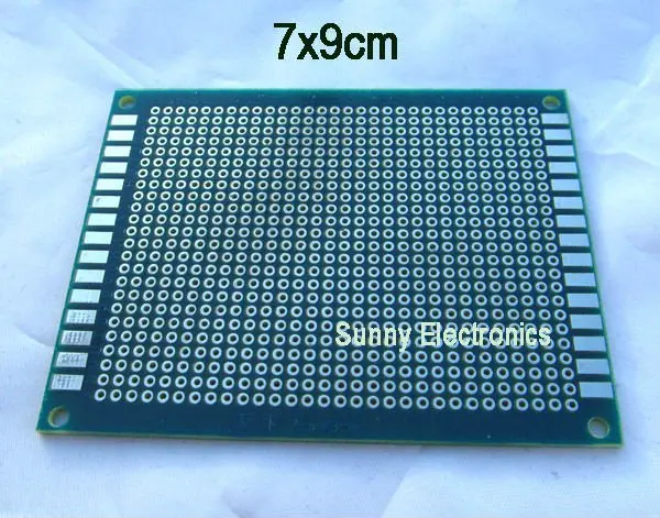 10x 15 см(" x 6") Односторонний Прототип PCB панель универсальная печатная плата FR-4 стекловолокна 10 шт./партия