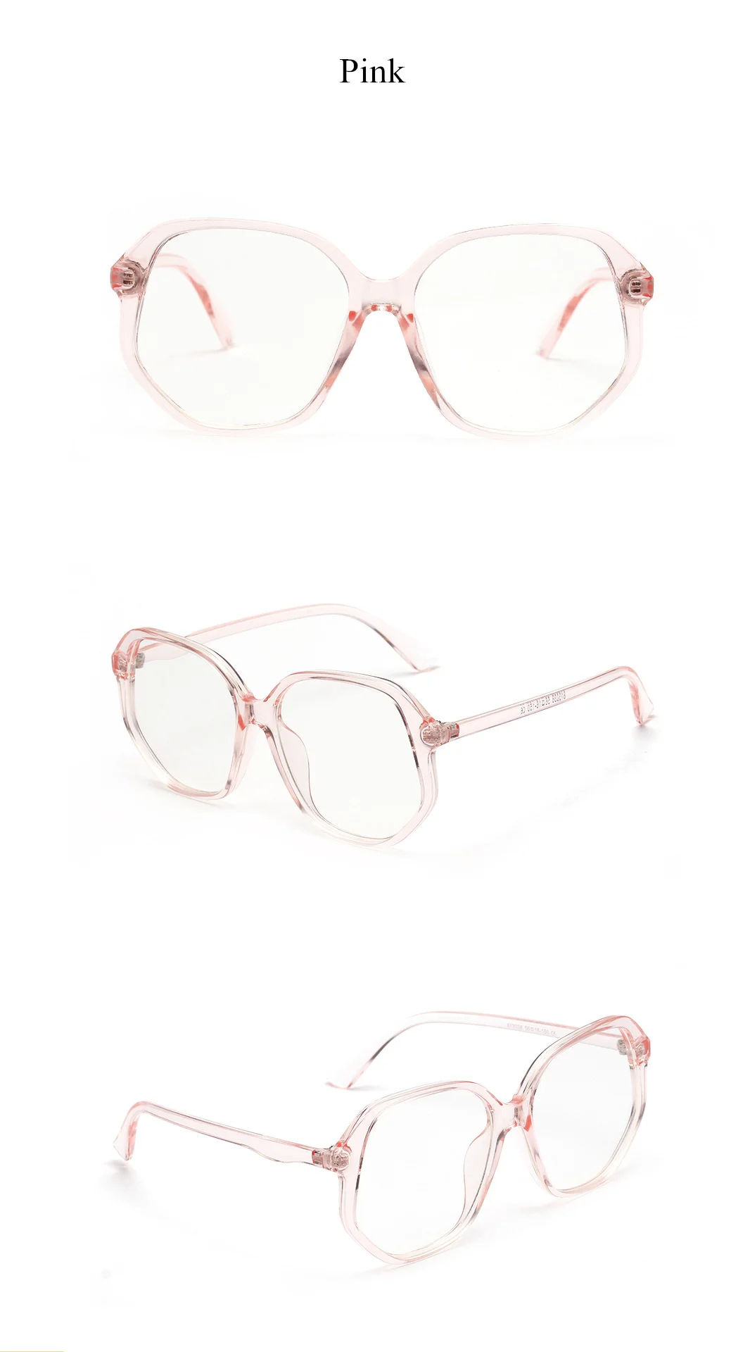 YOOSKE Oversized Women Sunglasses 90s Luxury Brand Designer Candy Colors Sun Glasses Ladies Retro Irregular Frame Glasses