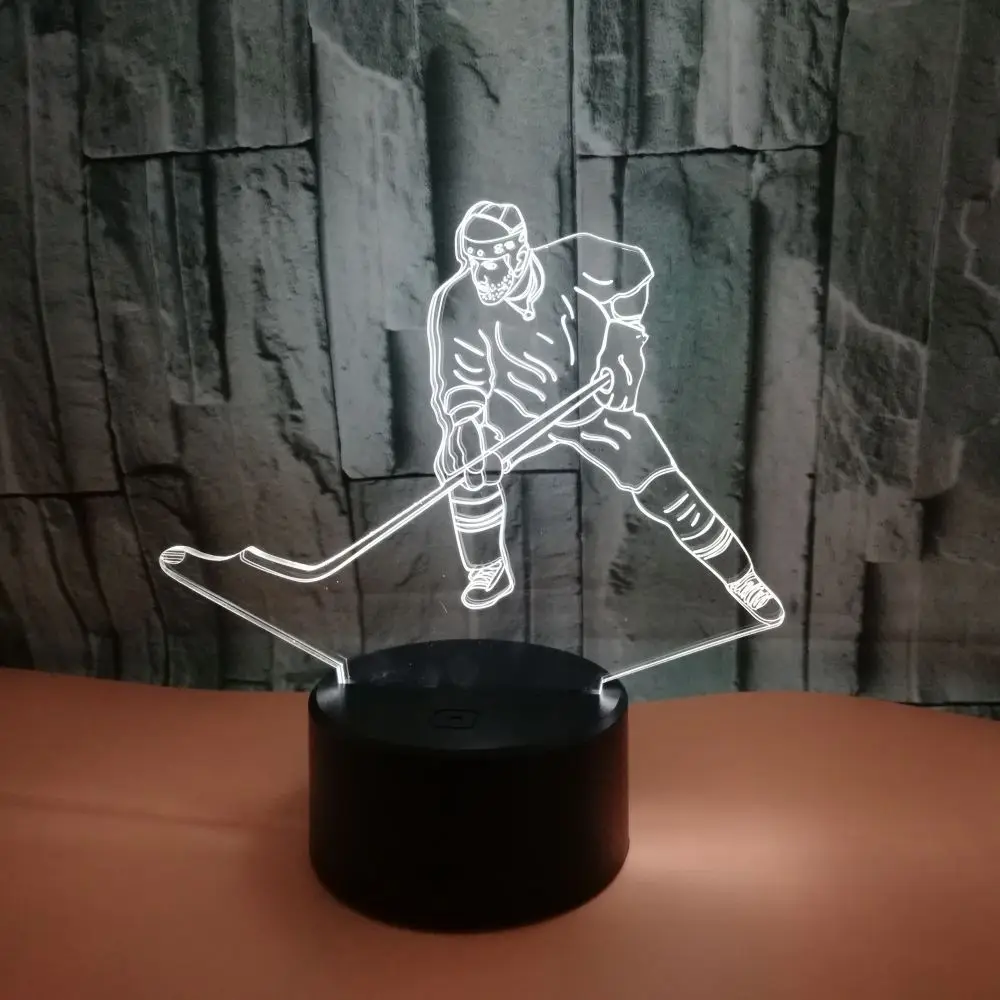 Ледяной плеер цветная 3d лампа Led акриловая Vision настольные лампы для гостиной