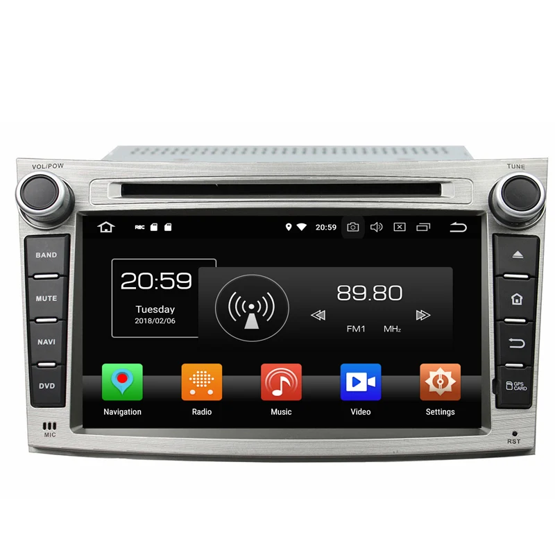 4G Оперативная память 64G Встроенная 8 Core автомобильный gps навигации для Subaru