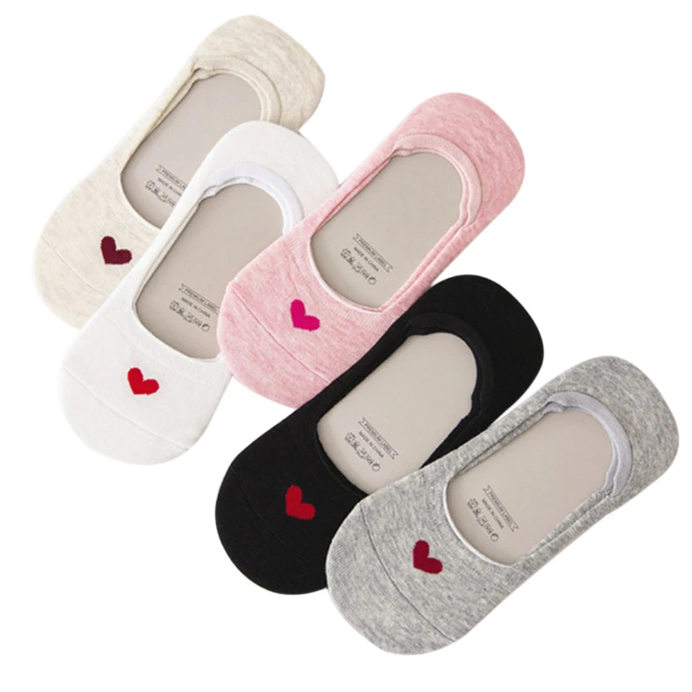 Одна пара носков женские нескользящие тапочки закрывающие носок с принтом