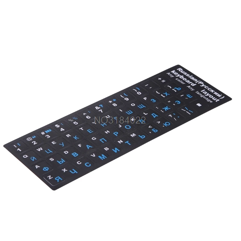 Экологически чистые Водонепроницаемые наклейки на русскую клавиатуру|keyboard