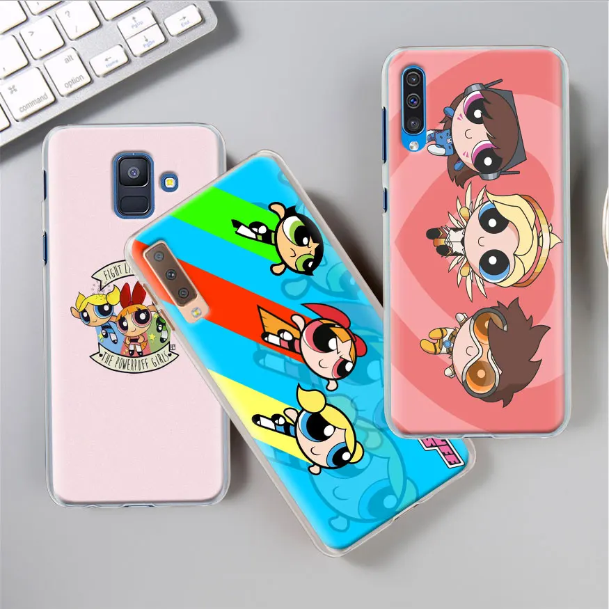 Суперкрошки Z чехол КРЫШКА ДЛЯ samsung Galaxy A30 A40 A50 A70 A6 A8 плюс A7 A9 M30 чехол для телефона Coque