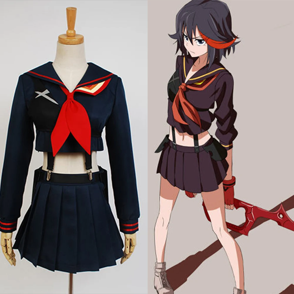 KILL la Ryuko Matoi костюмы для косплея японского аниме костюм вечеринки на Хэллоуин