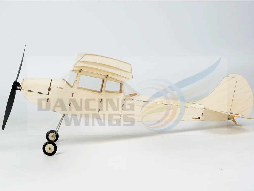 Мини Cessna L-19 плоская модель RC 3CH Электропитание RC самолет 320 мм размах крыльев пробкового дерева модель самолета строительные наборы K12