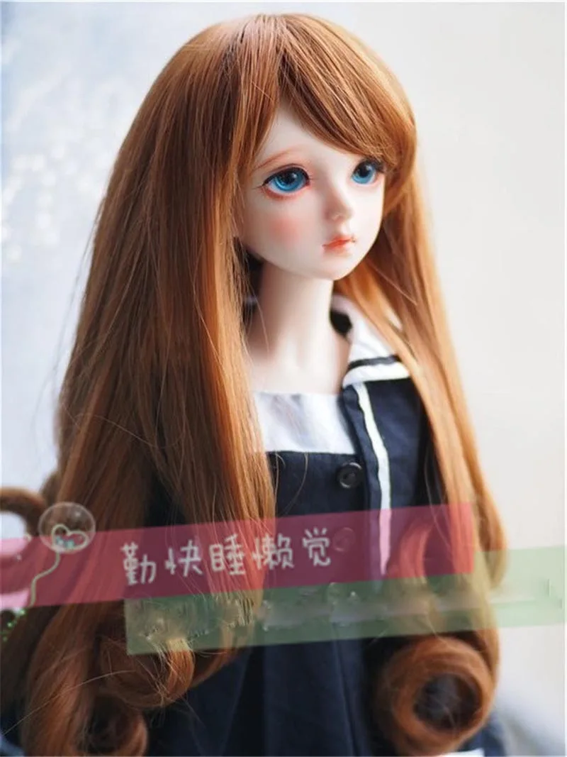 1/3 1/4 1/6 новый стиль Bjd SD кукла парик высокотемпературная проволока длинный модный
