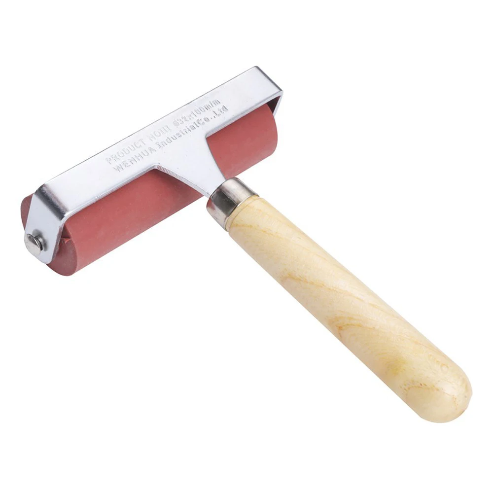 MEEDEN Жесткий Резиновый Brayer Ролик 4 дюймовый для Гравюры Ремесло Проектов|printmaking