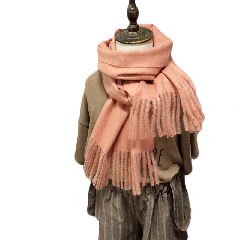 Новинка 2018 осенне зимние детские шарфы из искусственного кашемира Детские