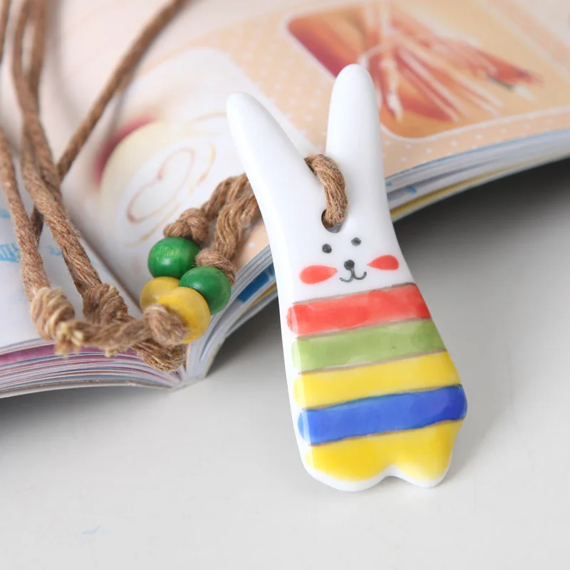 2014 винтажный милый кролик для девочек фарфоровое модное вязаное красочное