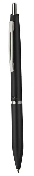 Black Pilot ACRO 1000 BAC-1SEF 0,5 мм гелевая ручка металлическая ручка Япония - Цвет: Black