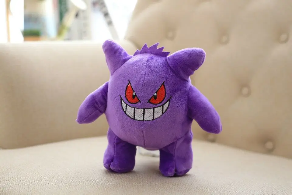 20cm genger 11 видов стилей Ditto Lapras Wobbuffet Cyndaquil Snorlax Psyduck Lucario Mew Mudkip милые плюшевые куклы Pandent игрушки для детей - Цвет: 20cm genger