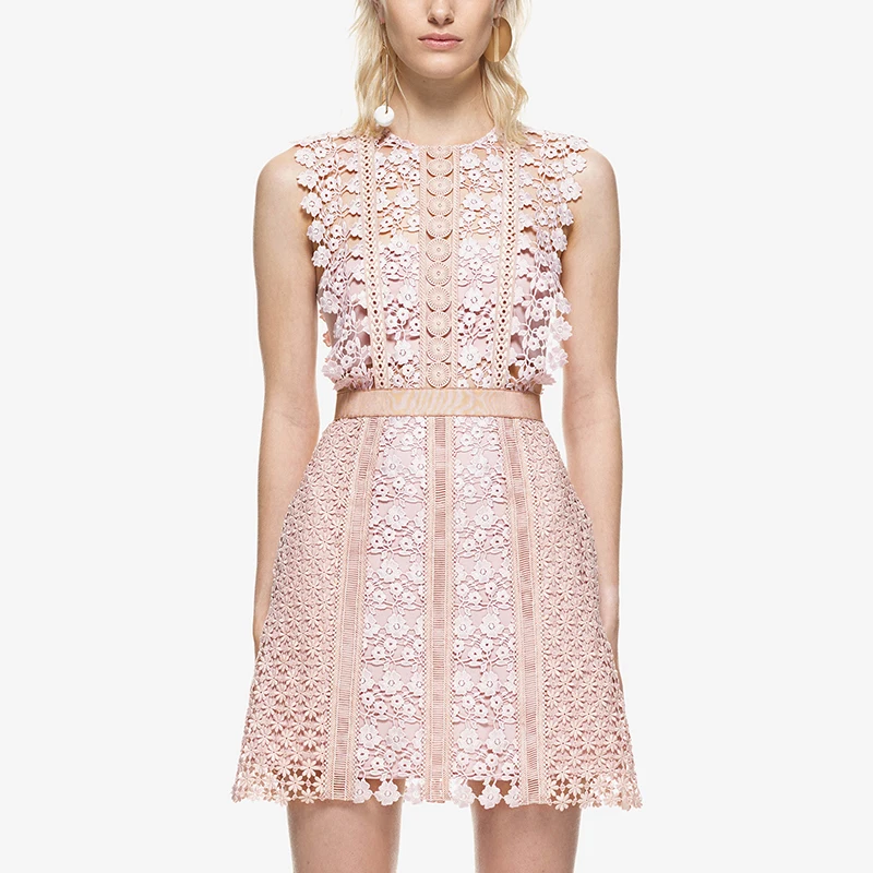 Женское летнее кружевное платье в стиле пэчворк Новое поступление 2017 | Женская