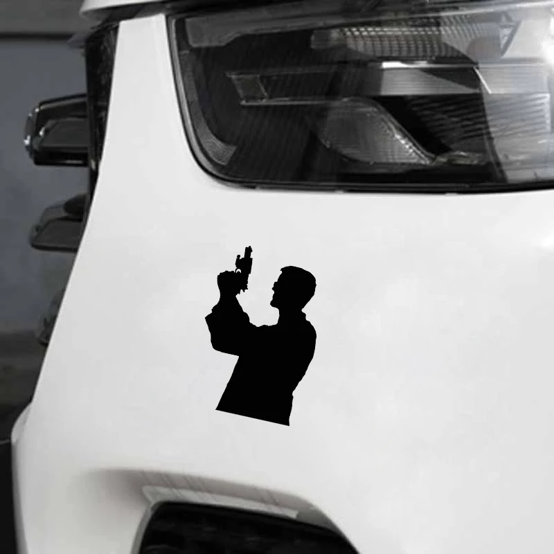 YJZT 11*15 9 см самая крутая виниловая наклейка на бампер с изображением солдатиков