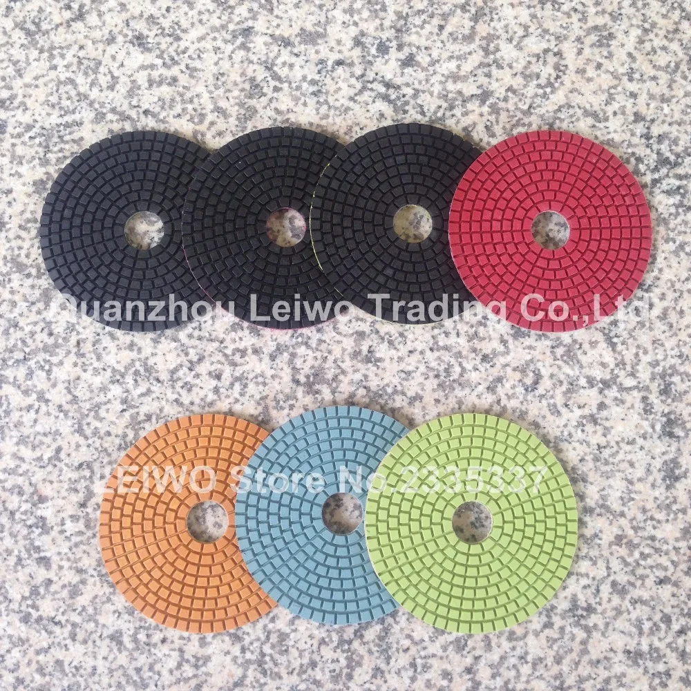 Гранитная полировальная площадка 5 дюймов влажные Алмазные полировальные