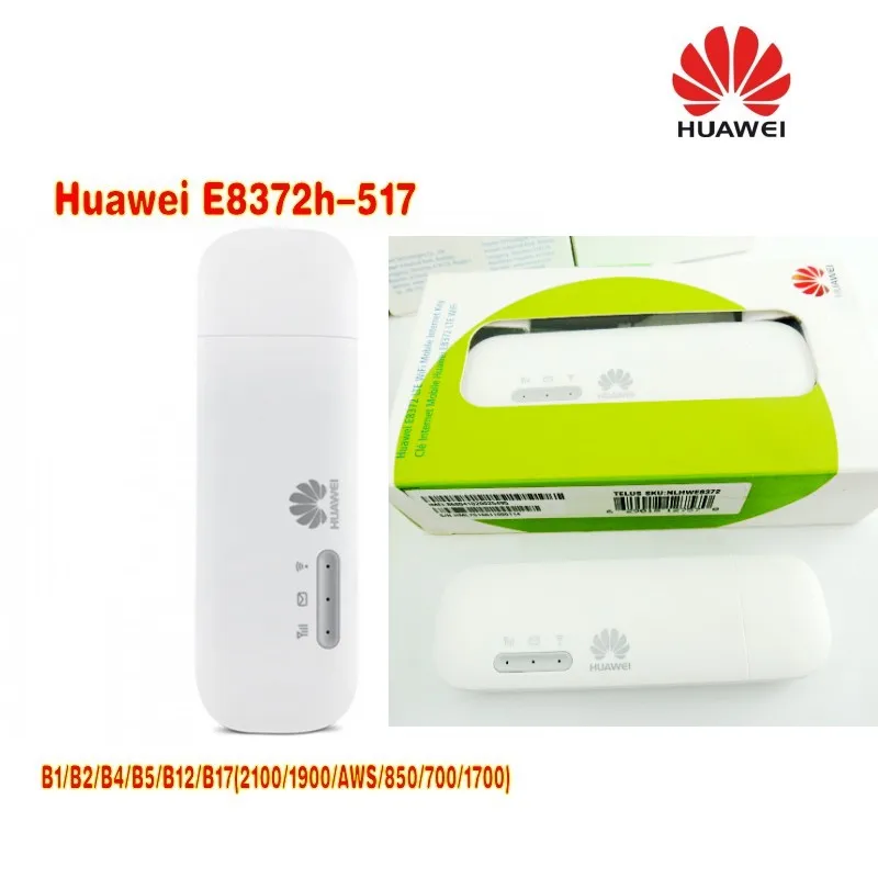 Разблокированный модем Huawei E8372 150 Мбит/с 4G Wi Fi роутер LTE plus 2 антенны|wifi plus|unlock huawei