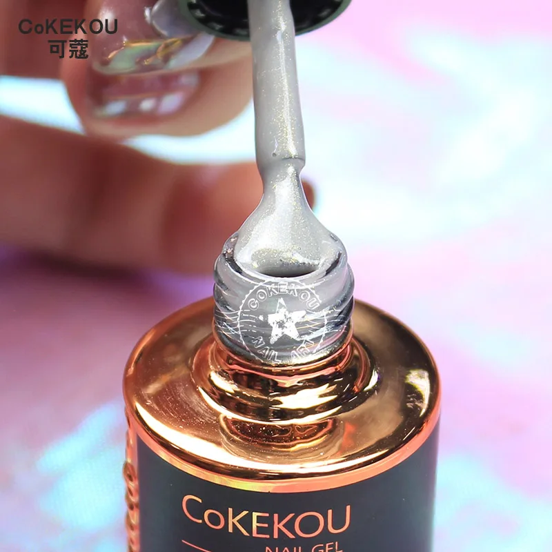 8 CoKEKOU цветы штамповки гель 8 мл натуральная смола 6 цветов выбор ногтей для оптовой и OEM и ODM мы продолжаем движение вперед - Цвет: 8