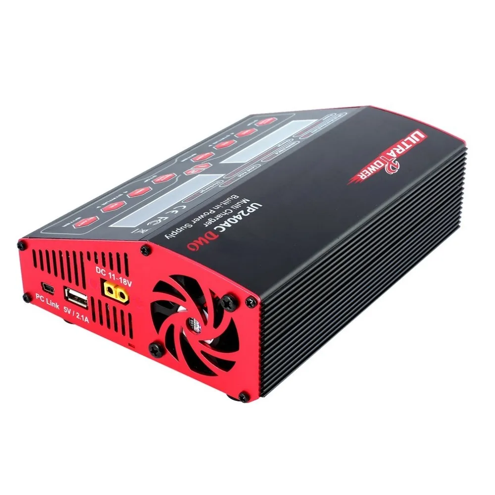 Ультра мощность до 240 AC DUO Вт 2в1 LiIo/LiPo/LiFe/NiMH/Nicd батарея RC Баланс Зарядное устройство