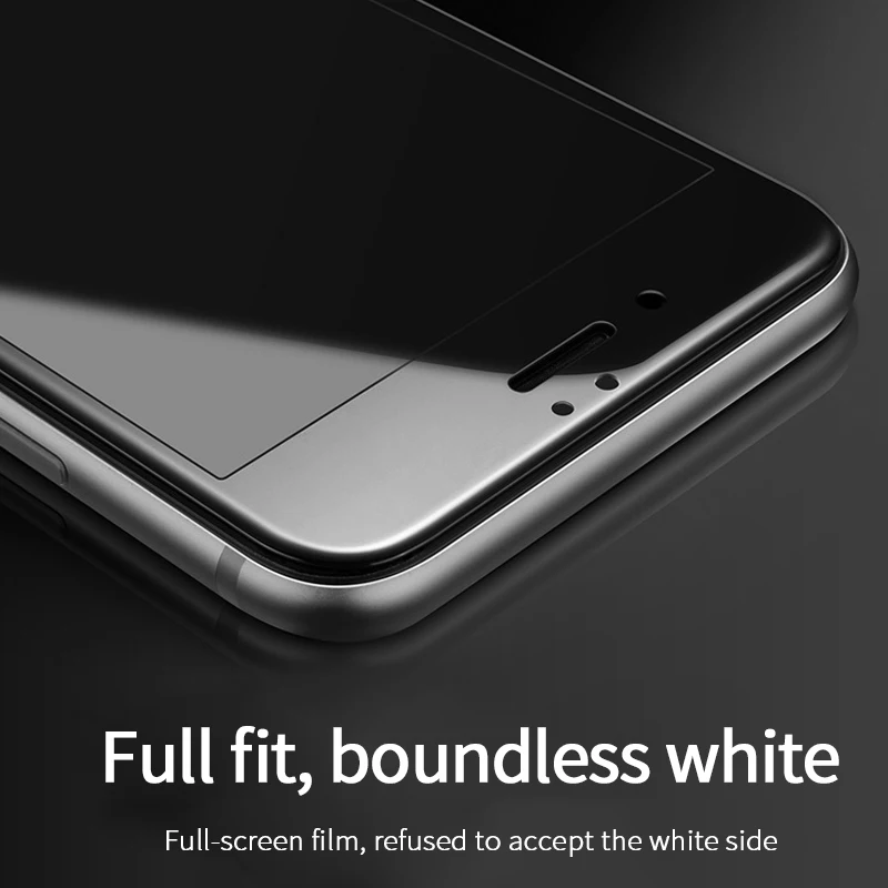 Full Cover Screen Protector Film For iPhone 8 Plus 6S 3D Curved Soft Edge Tempered Glass 7 Protective |