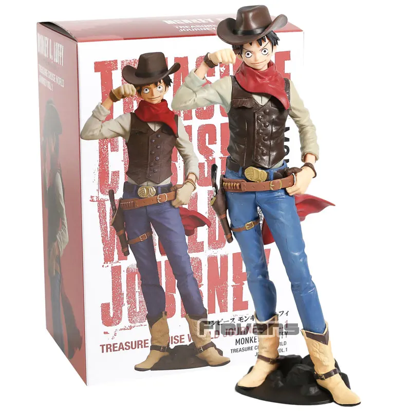 luffy box Одна деталь Roronoa Зоро/нами/Обезьяна D Луффи сокровище Круизный мир путешествие ПВХ Коллекционная Фигурка цельная модель игрушки - Цвет: luffy box
