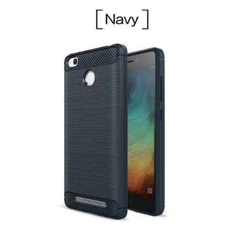 Силиконовый чехол Xiao mi Red mi note 5 Pro Чехол A2 A1 Мягкий ТПУ красный mi go 7 mi 8 se max 6 4A Pocophone F1 Note 4x9 5A 5c 2 plus - Цвет: Navy