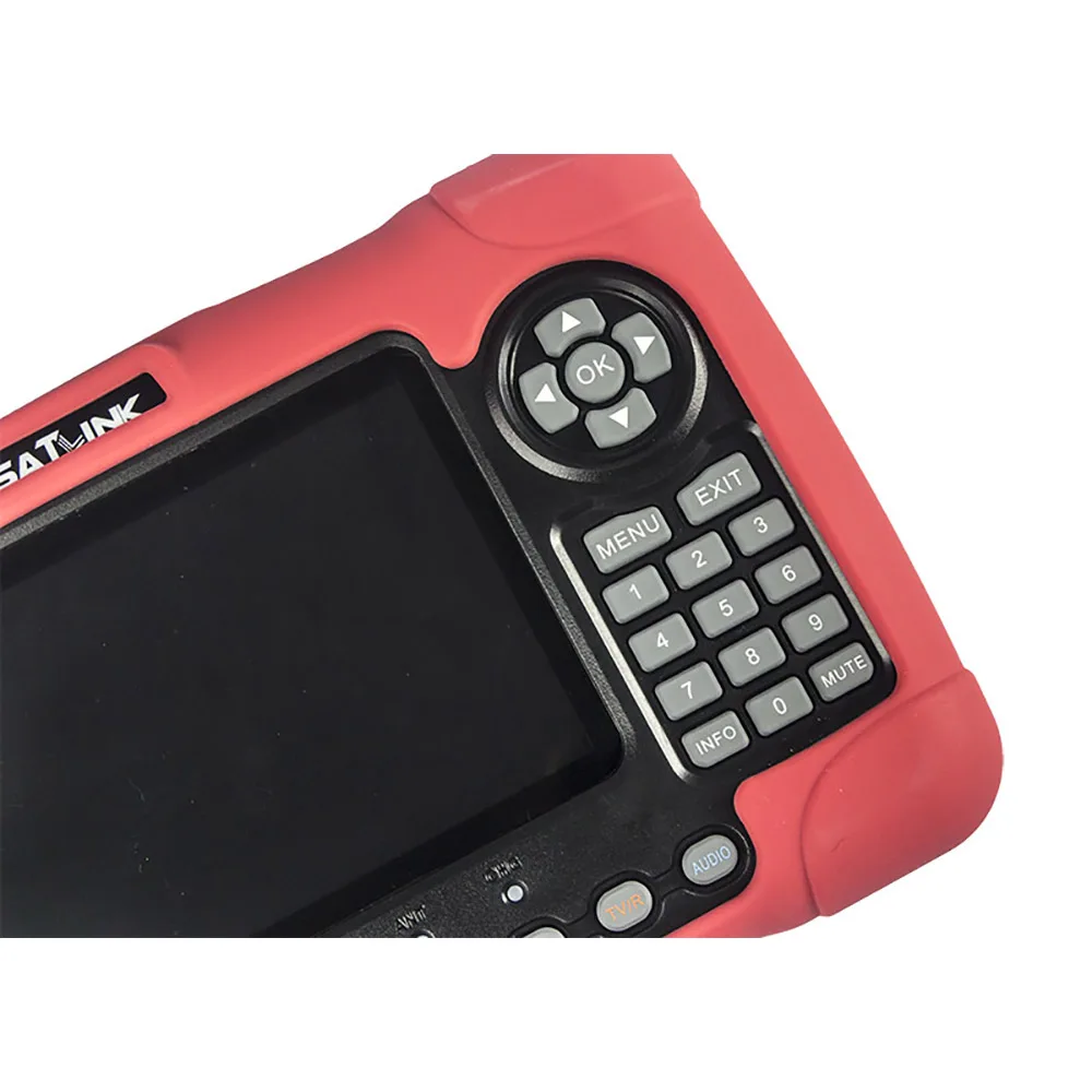 Satlink WS 6980 DVB S2 T/T2 C комбо 7 дюймов HD ЖК экран цифровой спутниковый измеритель