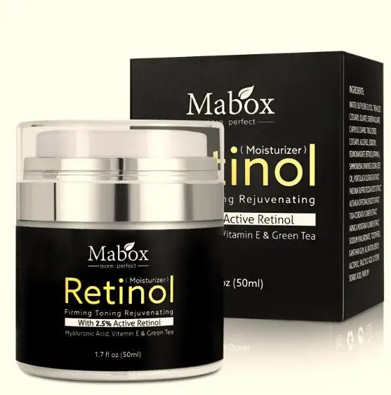 retinol2.5 Ретинол 2.5% увлажнитель для лица крем против старения акне Гиалуроновая кислота витамин е и зеленый чай отбеливающий крем для кожи Прямая поставка - Цвет: retinol2.5