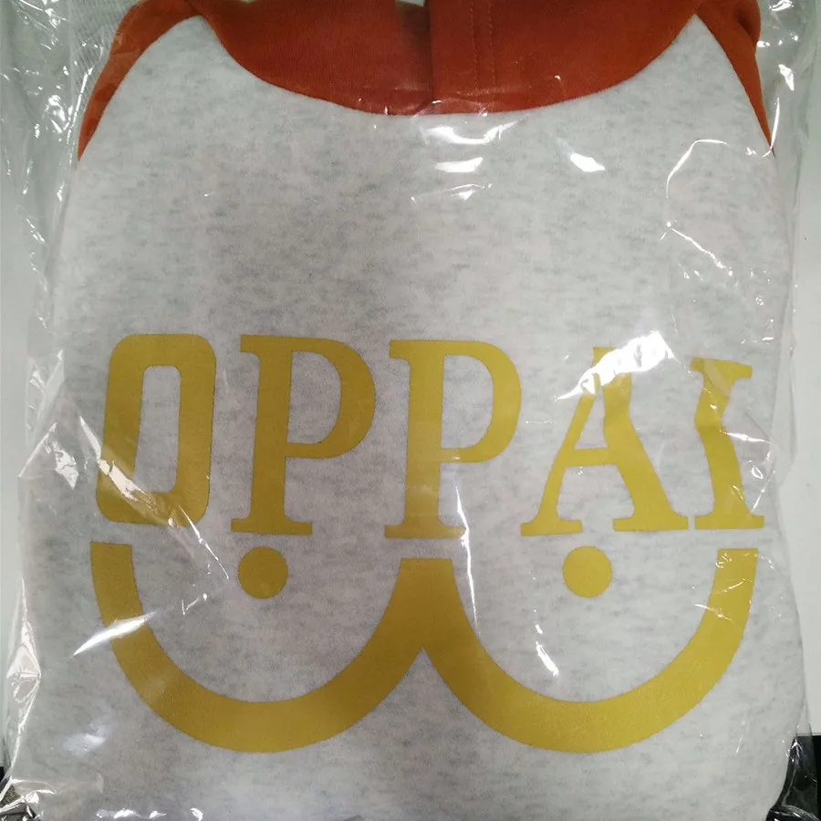 Один удар человек герой Сайтама Oppai косплей костюм куртка с капюшоном свитер Толстовка