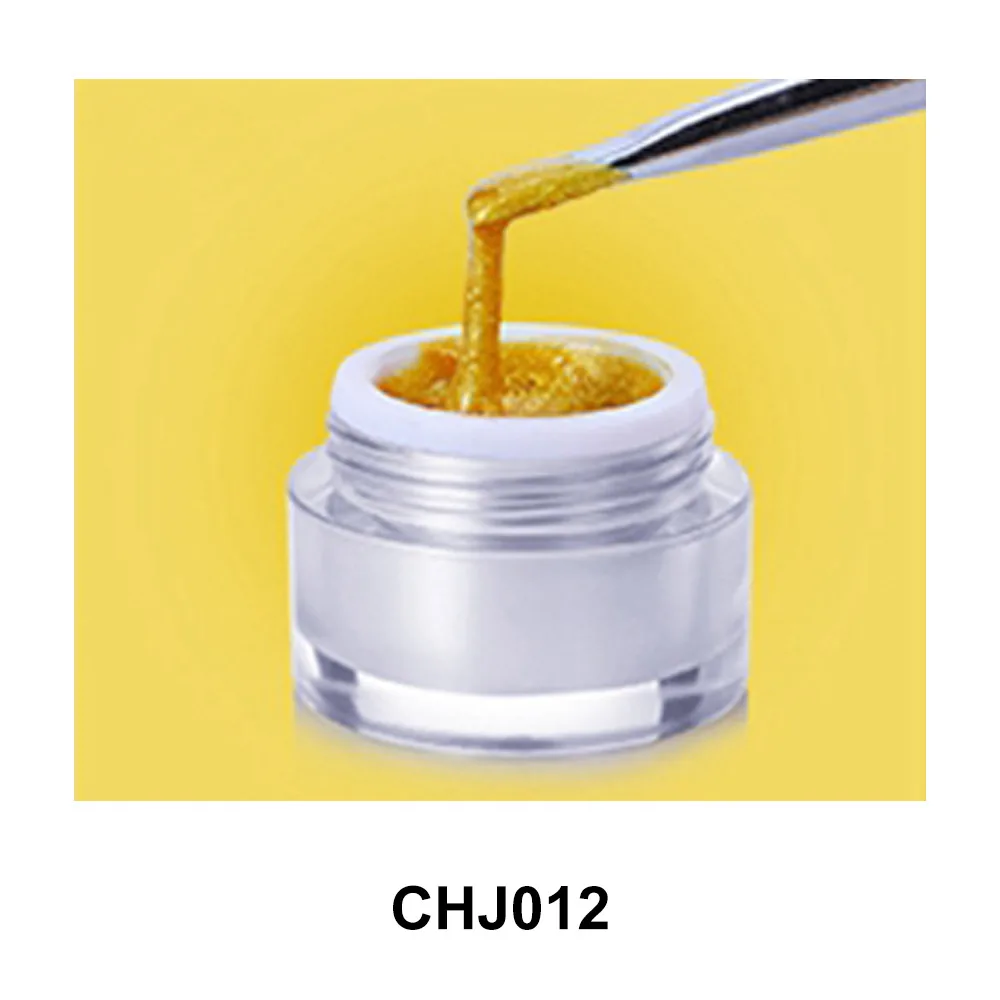 CHJ012 MIZHSE 15 мл гель для рисования ногтей УФ светодиодный DIY дизайн все для маникюра разнородная проволочная графика гель чистый цветной лак для ногтей - Цвет: CHJ012