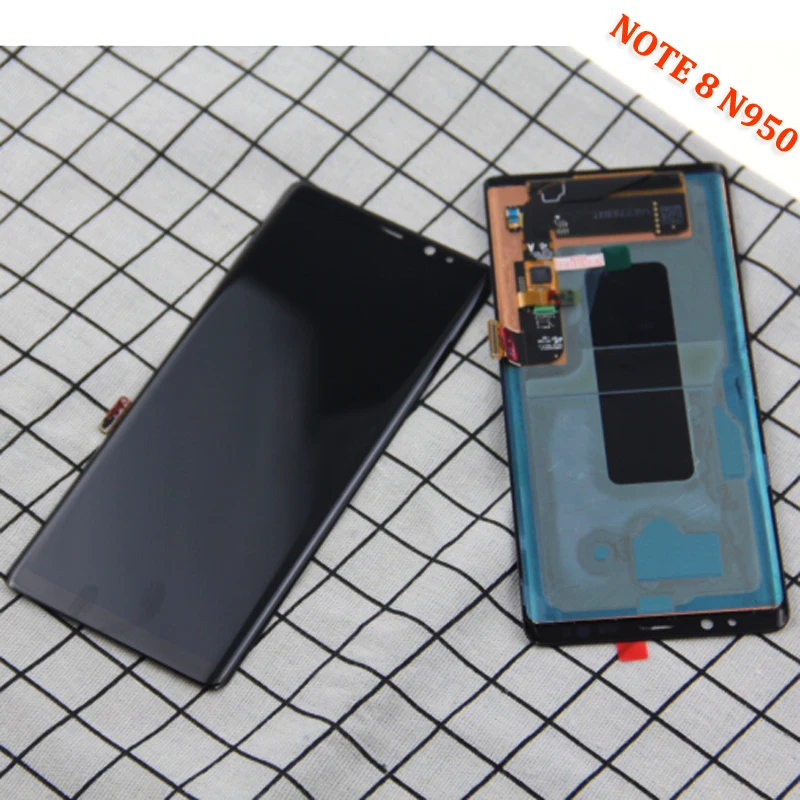 Оригинальный ЖК-дисплей для samsung Note 8 сенсорный экран дигитайзер сборка Note8 N9500 6 3