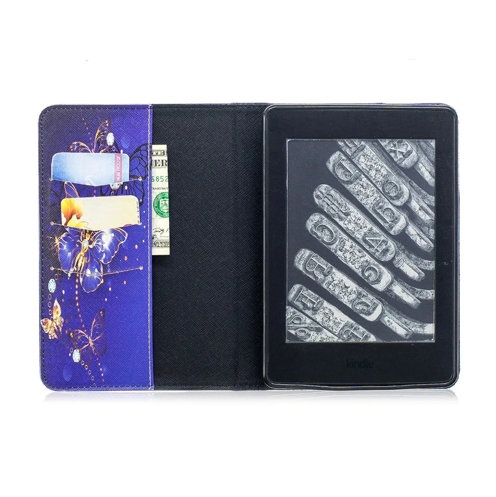 Чехол-подставка для планшета Amazon Kindle Paperwhite 4 2018 кожаный чехол-книжка чехол с