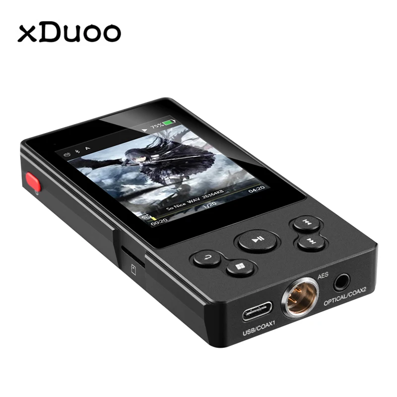 XDUOO X10T II DSD128 PCM 384 кГц/32 бит X10TII высокая производительность без потерь музыка Bluetooth цифровой проигрыватель mp3-плеер