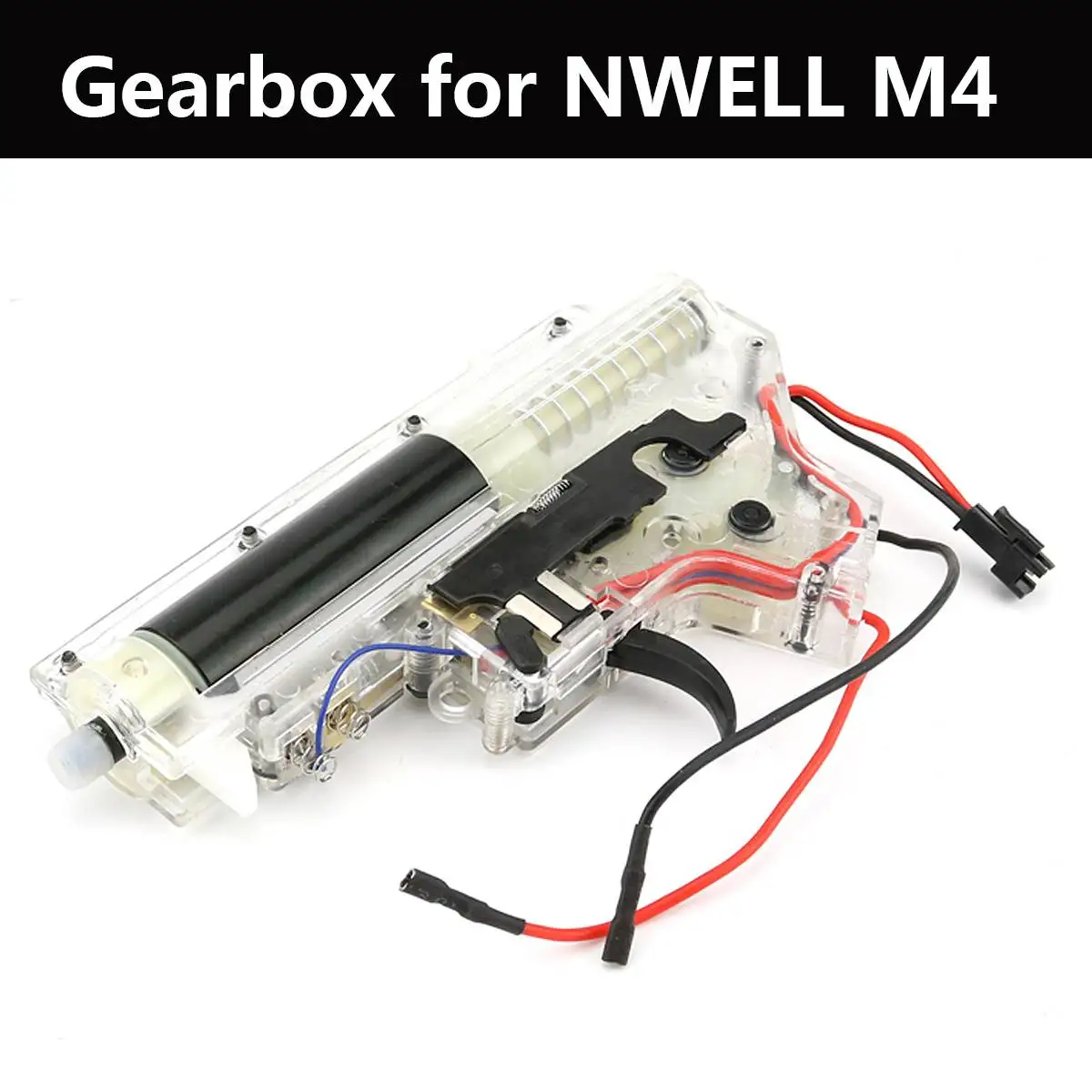 Серый Нейлоновый редуктор для Jinming 8Th SCAR V2 для STD 6th для NWELL M4 MKM2 гелевый шар Blastering игрушечное оружие - Цвет: Серый
