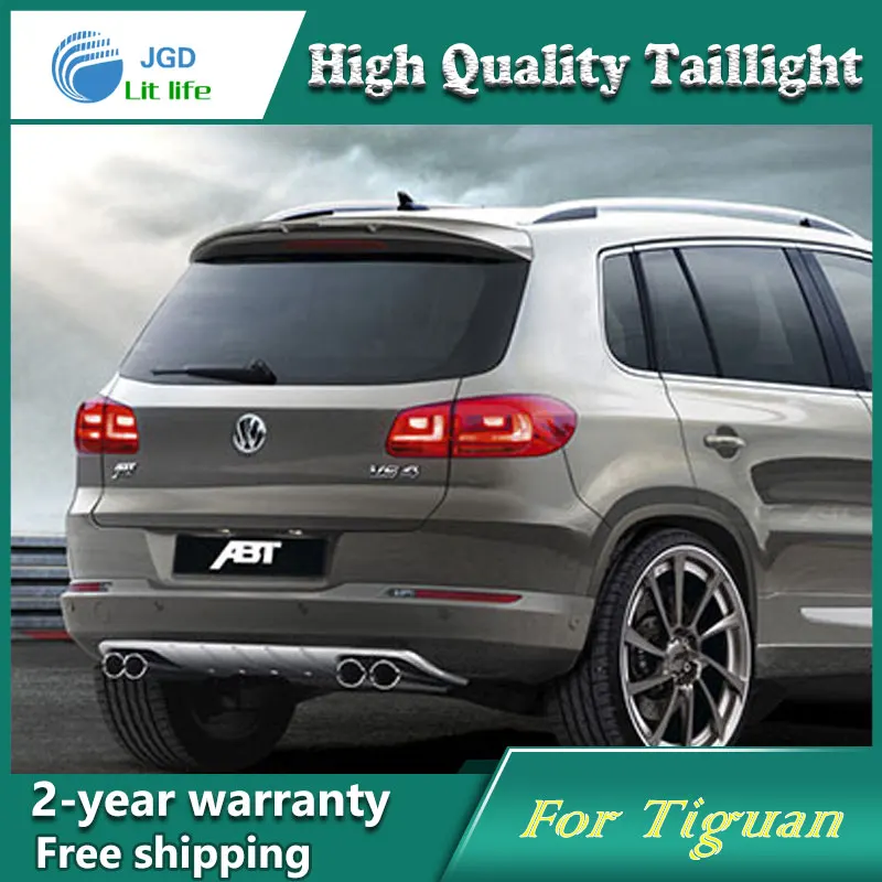 Задний фонарь для стайлинга автомобиля VW Tiguan 2010-2014 задний светодиодный