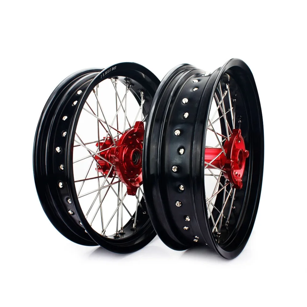 BIKINGBOY для Honda XR650L XR 650 L 1997 1998 1999 2000 2001 2017 16 15 14 13 12 11 10 Supermoto 17*3 5 17*4 25 колесные диски