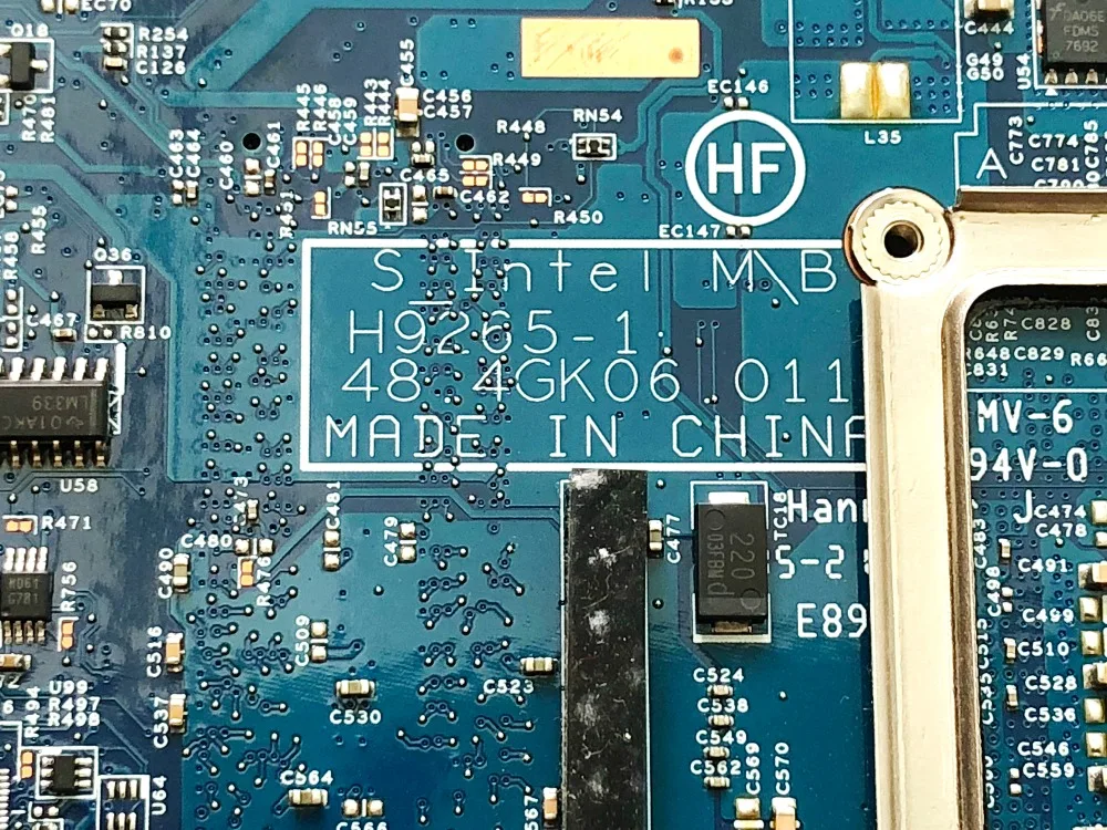 Оригинальная материнская плата для ноутбука HP 4520S HM57 HD4500 512M 598668-001 H9265-1 48.4GK06.011