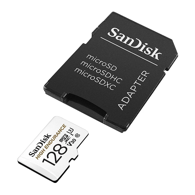 Двойной Флеш-накопитель SanDisk 64 GB MicroSD карты памяти 32 Гб TF карты 128 ГБ карта мониторинга C10 U3 V30 высокая выносливость записи видео в формате Full HD для Dash Cam 100 МБ/с