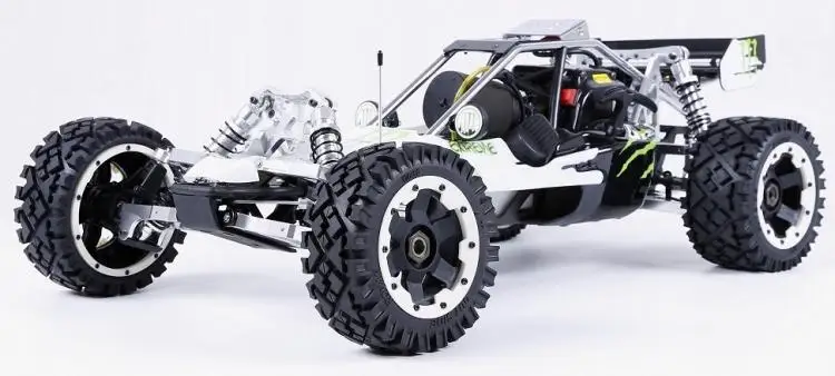 Белый RUFAN Rovan Baja 5B 360 2WD 2T 36cc бензиновый двигатель CNC сплав Передний Задний рычаг подвеска симметричный рулевое управление RC грузовик - Цвет: Белый