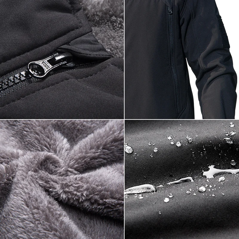 FREE SOLDIER Спортивная военно походная теплая мужская куртка на флисе|cloth military|cloth