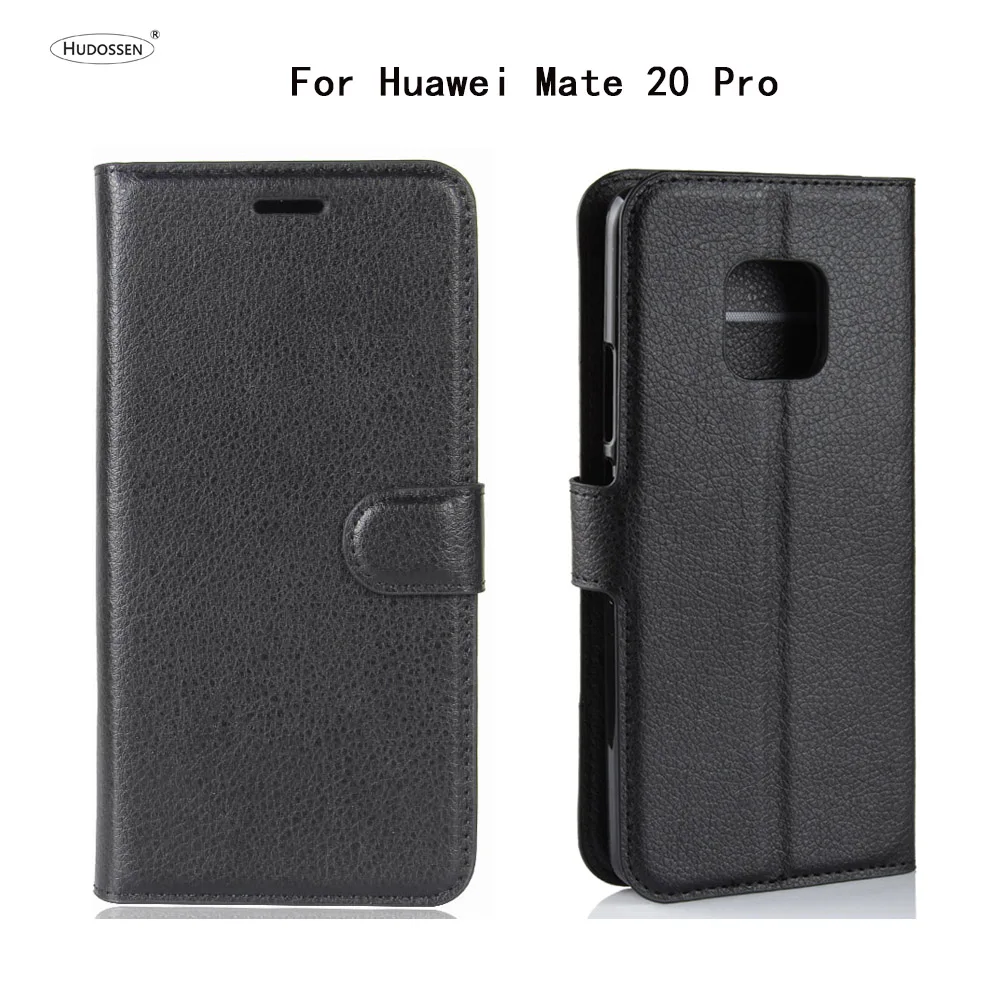 Чехол HUDOSSEN для Huawei Mate 20 Pro LYA-L29 роскошный откидной из искусственной кожи