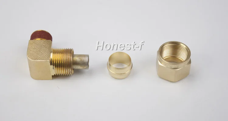 LTWFITTING DOT пневматический тормозной коленчатый штекер трубка 5/8 дюйма OD x 1/2 Male NPT