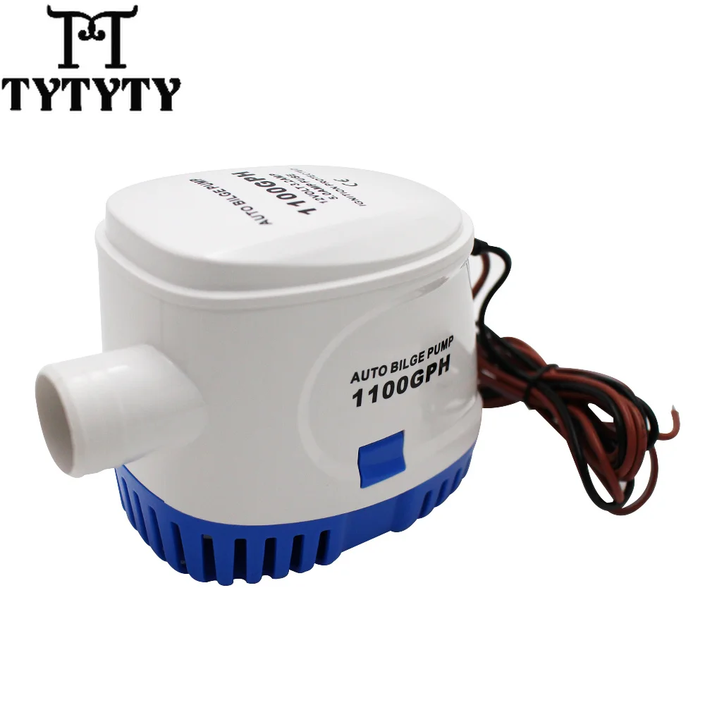 

Boat Automatic Bilge Submersible Water Pump With Float Switch Sea Marine DC 12V/24V 600GPH 750GPH 1100GPH