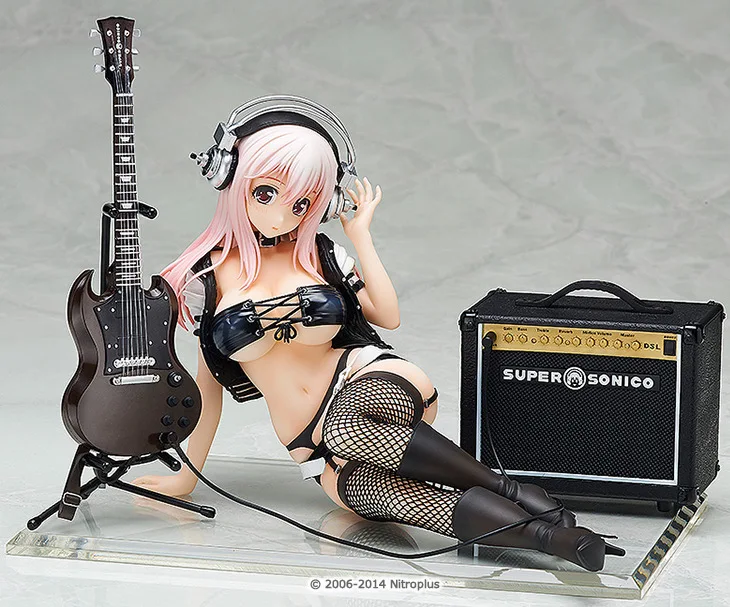FURYU SONICO игрушки Фигурки супер Sonic купальник Ver. Сексуальная ПВХ джинсы зубная