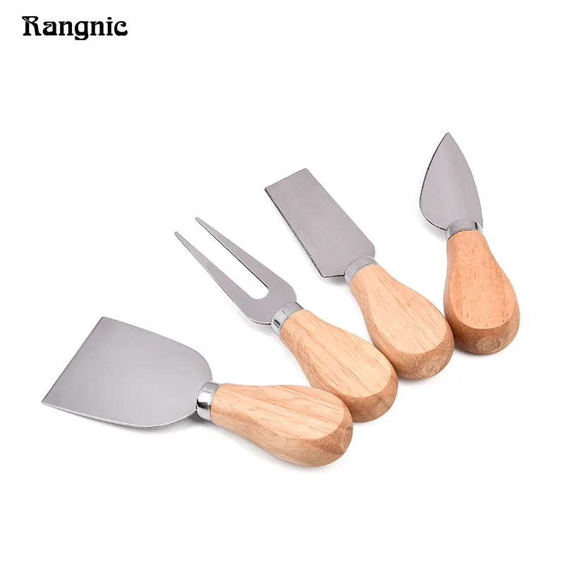 4 Ножи Бард Набор Дуба Деревянной Ручкой Нож Для Сыра Комплект Кухня Кулинария