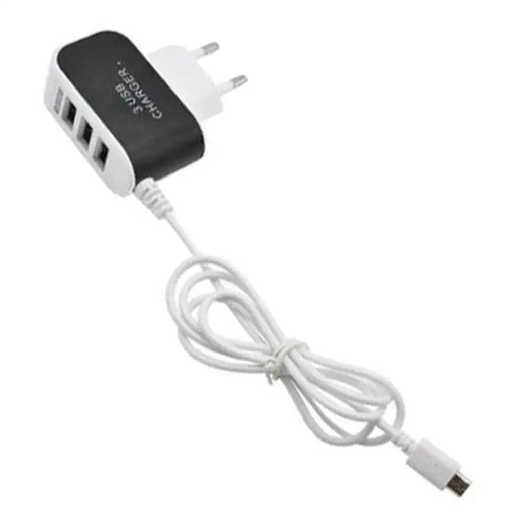Зарядное устройство US/EU для 48 микропостов usb адаптер удобное мобильное зарядное