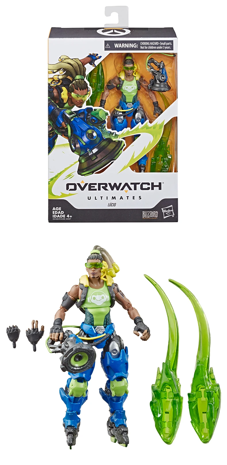 Hasbro Overwatch Ultimates Tracer Sombra Lucio Blackwatch Reyes 6 дюймов Коллекционные Фигурки Лидер продаж популярные на рынке
