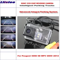 vehicle intelligentized rear camera for peugeot 5008 5d mpv 2009 2010 20112014 car backup dynamic trajectory