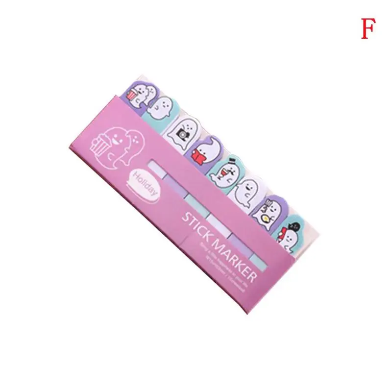 7 цветов Kawaii Япония Закладка Флаги Tab индекс Sticky стикер для заметок блокнот