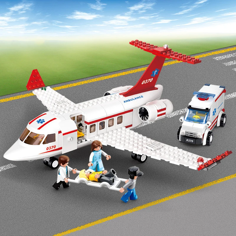 335 шт детские строительные блоки игрушки Совместимые с LEGO city медицинская помощь