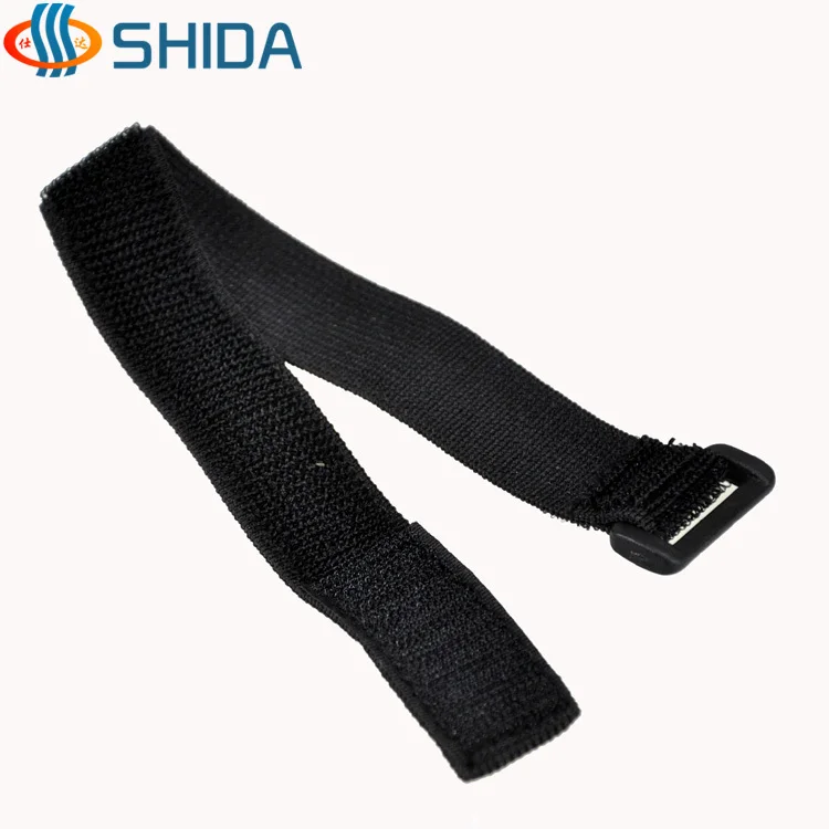 20*220 мм 10 шт./лот регулируемая эластичная лента с пластиковой пряжкой/крючком и