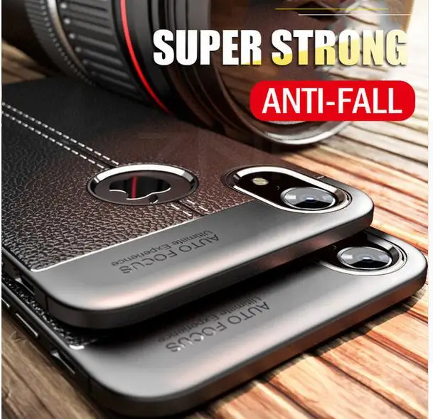 Роскошная кожа силиконовый мягкий чехол на iphone 7 8 6 6s PLus X полное покрытие для Xr Xs Max